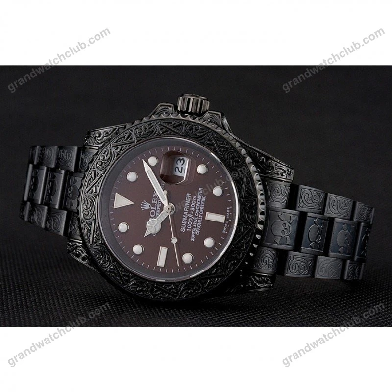 Super Clone Rolex Submariner Brown Dial 1454075 — side profile