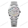 Super Clone Rolex Day-Date Diamond-Paved Dial 128236-0003 36 mm