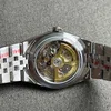 Super Clone Rolex Land-Dweller 36 mm Stainless Steel (2025) — on leather display