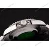 Super Clone Rolex GMT-Master II Green Dial SRL48 — on leather display
