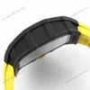 Super Clone Richard Mille RM 35-02 Richard Mille Rafael Nadal Yellow 44mm – — movement / caseback view