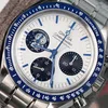 Super Clone Omega Speedmaster 50th Anniversary Co-Axial Chronometer Chronograph 310.32.42.50.02.001 42mm “Silver Snoopy Award” — side profile