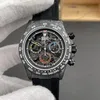 Super Clone Rolex Cosmograph Daytona DIW Carbon Skeleton Multicolor 116500LN – Swiss SuperClone - photo 9