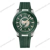 Super Clone Omega Seamaster Aqua Terra Worldtimer 43mm Green Dial