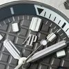 Super Clone Audemars Piguet Royal Oak Offshore Diver 15720ST 42mm Stainless Steel Grey Dial — clasp and links