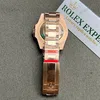 Super Clone Rolex GMT-Master II 126715CHNR Tiger Iron Dial — case and bezel