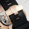 Super Clone Audemars Piguet Royal Oak Offshore Rose Gold 26420ST 42mm Black Dial — view 9