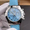 Super Clone Rolex Cosmograph Daytona Ice Blue Roman Dial 116520 – Swiss SuperClone - photo 3