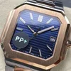 Super Clone Patek Philippe Cubitus 5821/1AR-001 45mm Blue Dial – — view 10