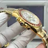 Super Clone Rolex Cosmograph Daytona Mother of Pearl Diamond Dial Orange Sapphire Bezel 116578SACO – Swiss SuperClone - photo 3