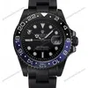 Super Clone Rolex GMT-Master II Black Dial PR18239