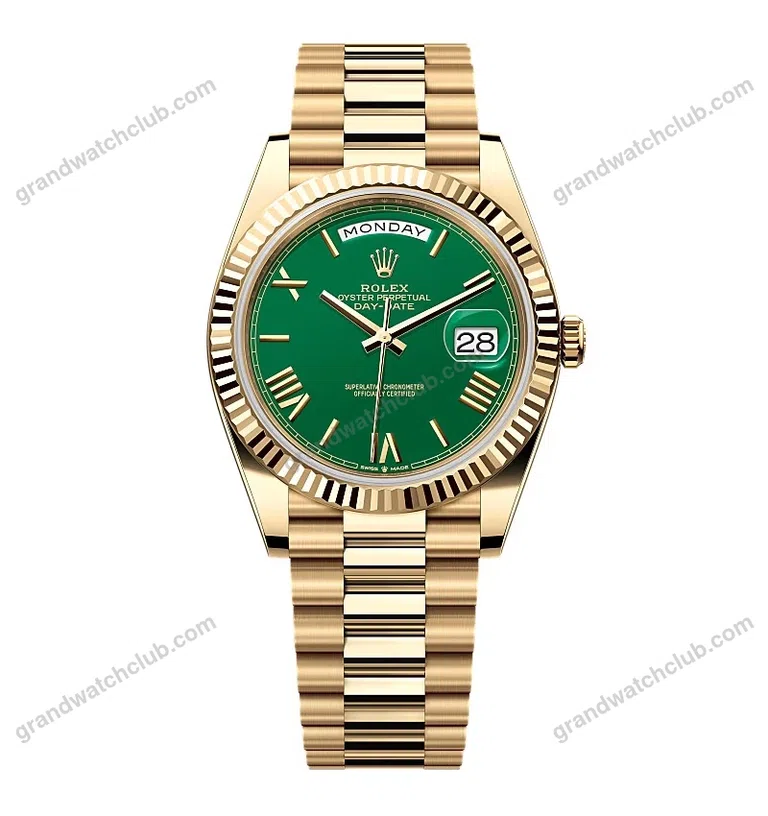 Super Clone Rolex Day-Date Green Dial 228238-0061 40 mm