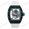Super Clone Richard Mille RM 55 Richard Mille Asia Manual Winding Bubba Watson Carbon