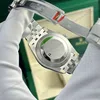 Super Clone Rolex Datejust Green Dial 126334 Jubilee 41 mm — on leather display