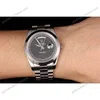 Super Clone Rolex Day-Date Black Dial 80294 40 mm — view 11