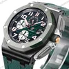 Super Clone Audemars Piguet Royal Oak Offshore 26405ce 44mm Green — dial close-up