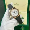 Super Clone Rolex Sky-Dweller Intense white Dial 336235 — dial close-up