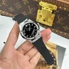 Super Clone Hublot Classic Fusion 40mm Leather Strap Steel — dial close-up