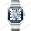 Super Clone Cartier Santos Large Skeleton WHSA0026 39mm