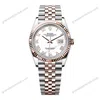 Super Clone Rolex Datejust White Roman Dial 126231-0015 36 mm