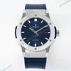 Super Clone Hublot Classic Fusion 542.NX.7170.LR 41mm Blue Dial – — dial close-up