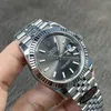 Super Clone Rolex Datejust Rhodium Dial 126334 Jubilee 41 mm — clasp and links