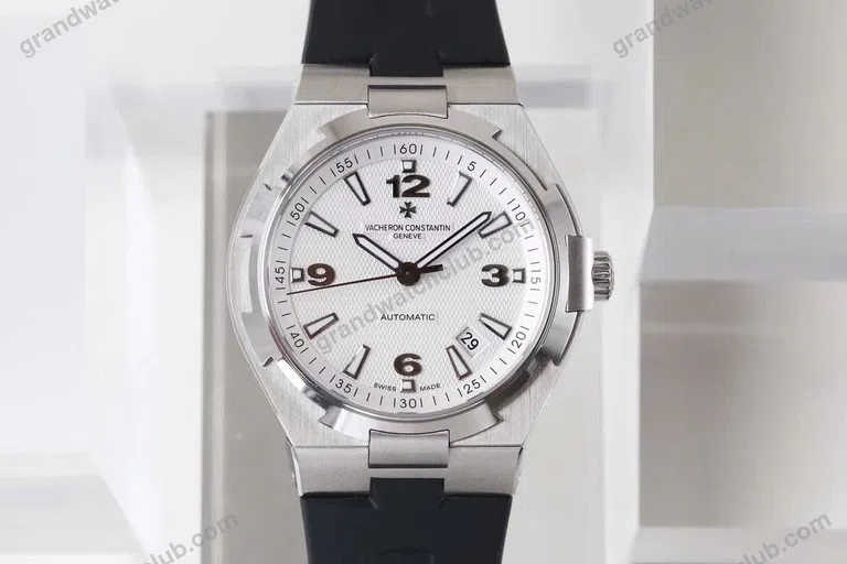 Super Clone Vacheron Constantin Overseas White Dial Number Roman 42mm