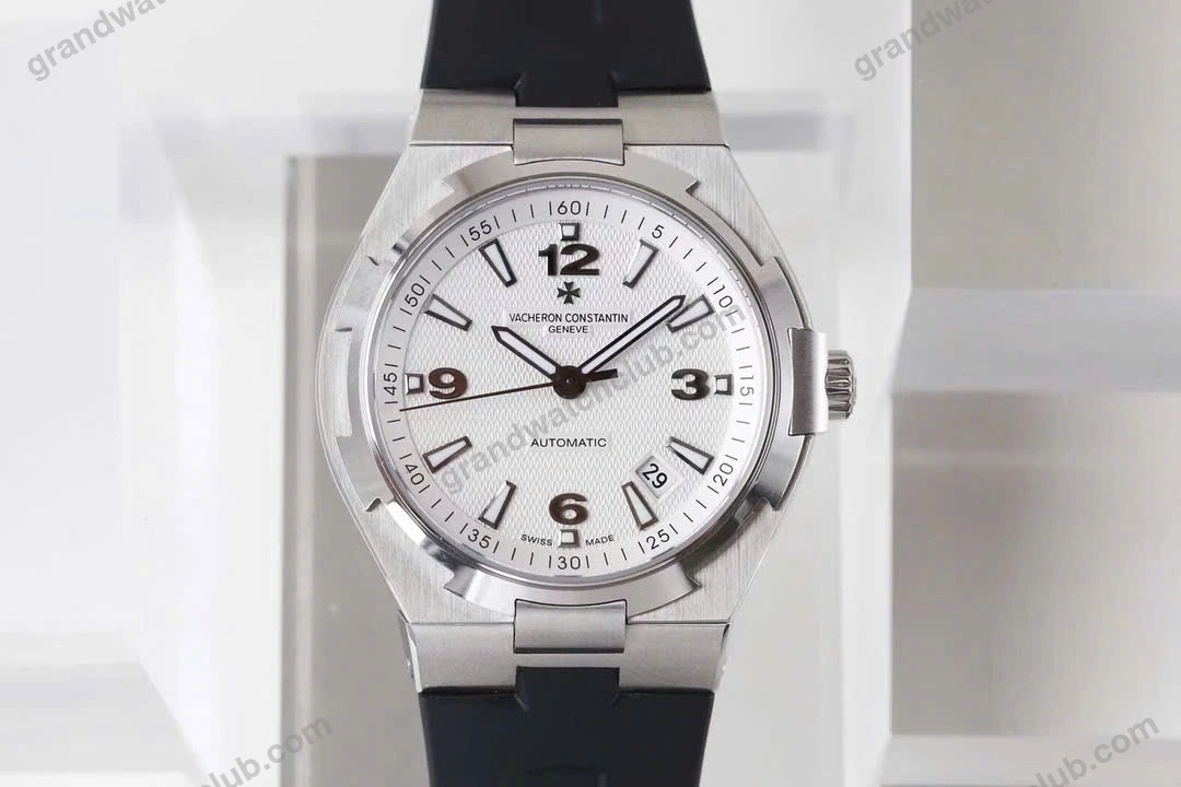 Super Clone Vacheron Constantin Overseas White Dial Number Roman 42mm