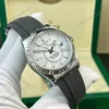 Super Clone Rolex Sky-Dweller Intense white Dial 336239 — bracelet detail
