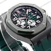 Super Clone Audemars Piguet Royal Oak Offshore 26405ce 44mm Green — bracelet detail