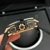 Super Clone Hublot Spirit Of Big Bang King Gold 642.OX.0180.RX 42mm V2 — on leather display