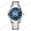 Super Clone Omega Seamaster Aqua Terra Co‑Axial Master Chronometer Gmt Worldtimer 220.10.43.22.03.001 43mm Steel