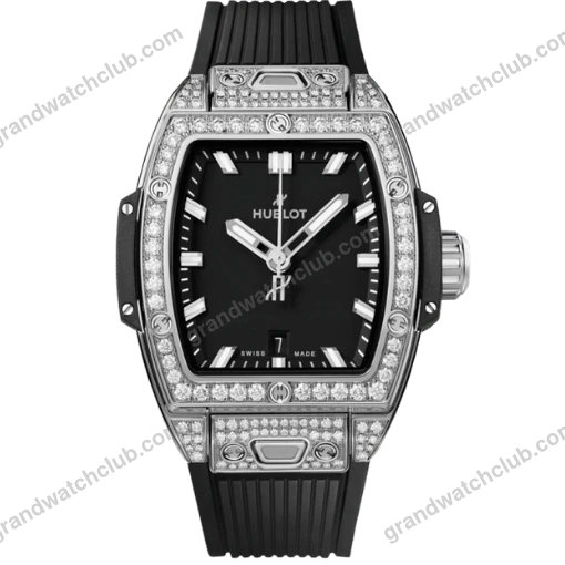 Super Clone Hublot Spirit Of Big Bang Black Titanium Pavé 665.NX.1170.LR.1604 –