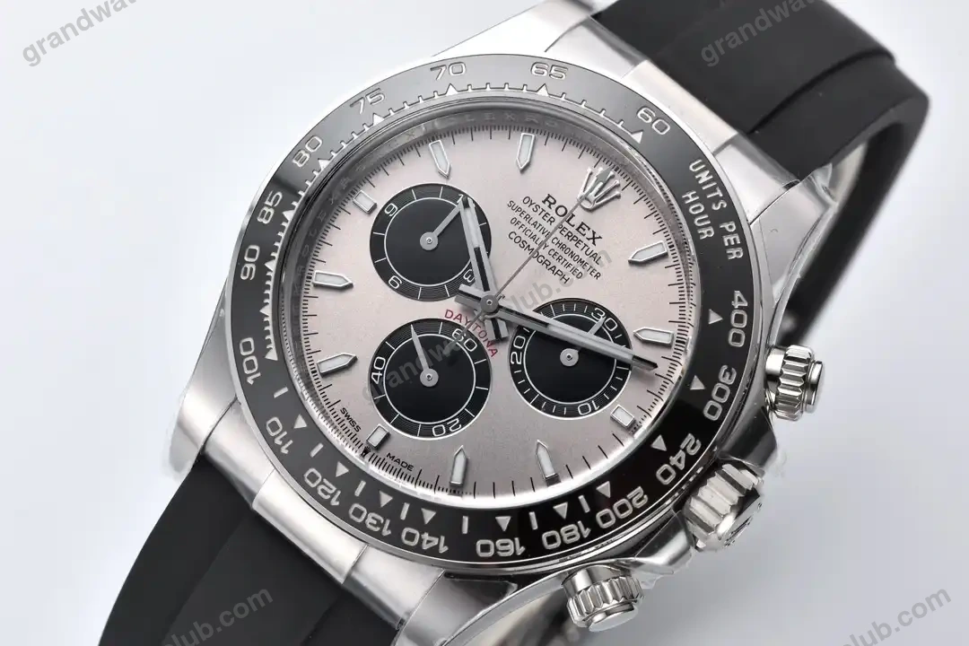 Super Clone Rolex Daytona Sunburst Dial “Ghost” 126519LN — case and bezel