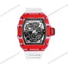 Super Clone Richard Mille RM 35-02 Richard Mille Rafael Nadal Red White Strap Carbon