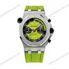 Super Clone Audemars Piguet Royal Oak Offshore Diver Chronograph in Green 26703ST 42mm