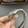 Super Clone Rolex Datejust Silver Roman Diamond Dial 126234-0029 36 mm — side profile