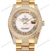 Super Clone Rolex Day-Date White Dial 1453958 37 mm