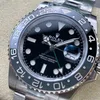 Super Clone Rolex GMT-Master II 126710GRNR “Bruce Wayne” Oyster 2024 — dial close-up