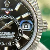 Super Clone Rolex Sky-Dweller Bright black Dial 336239 — movement / caseback view