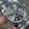 Super Clone Rolex Datejust Rhodium Dial 126334 Jubilee 41 mm — side profile