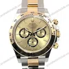Super Clone Rolex Daytona Champagne Dial 126503 — dial close-up