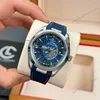 Super Clone Omega Seamaster Aqua Terra Worldtimer 43mm Blue Dial — bracelet detail