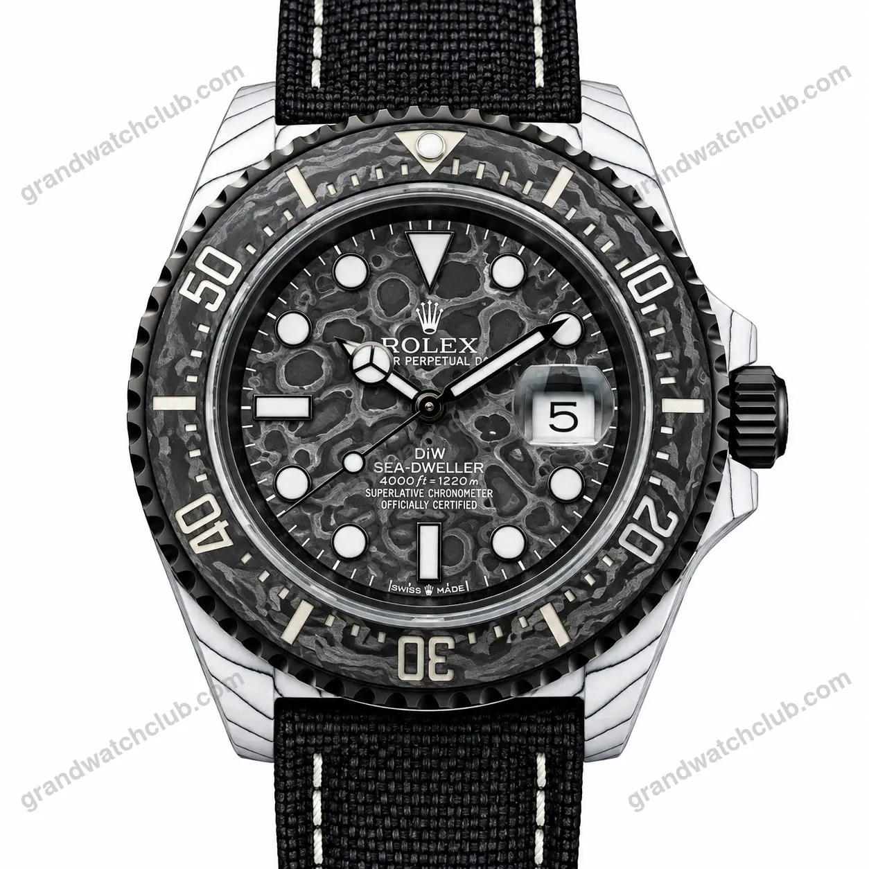 Super Clone Rolex GMT-Master II DIW Carbon Grey 126710 – Swiss SuperClone