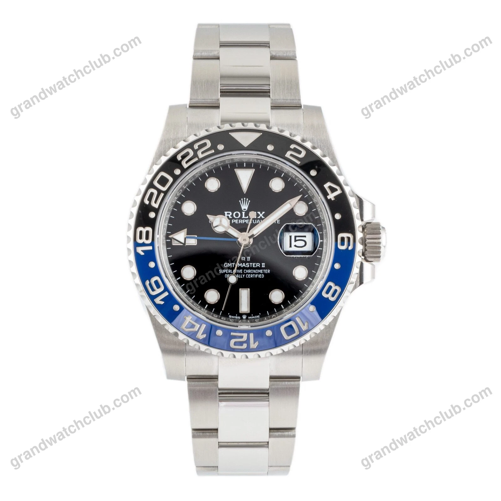 Super Clone Rolex GMT-Master II 126710BLNR “Batman”