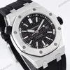 Super Clone Audemars Piguet Royal Oak Offshore 15710ST 42mm Black Dial – — case and bezel