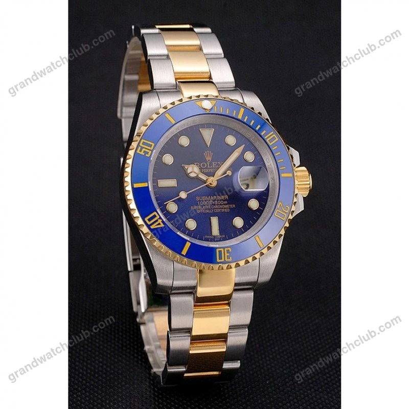 Super Clone Rolex Submariner Blue Dial PR16233B β case and bezel