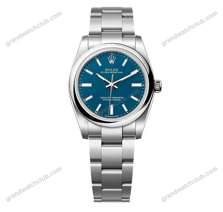 Super Clone Rolex Oyster Perpetual 277200 Med Blue Dial