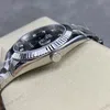 Super Clone Rolex Datejust Slate Diamond Dial 126334-0005 41 mm β side profile