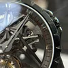 Super Clone Roger Dubuis Excalibur Grey Dlc Titanium RDDBEX0889 42mm – — clasp and links